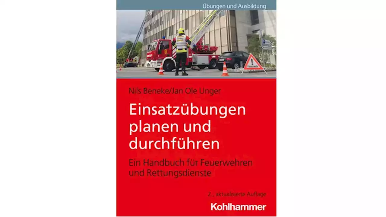 Buch: Einsatzübungen planen und durchführen, 2. Auflage, 2023