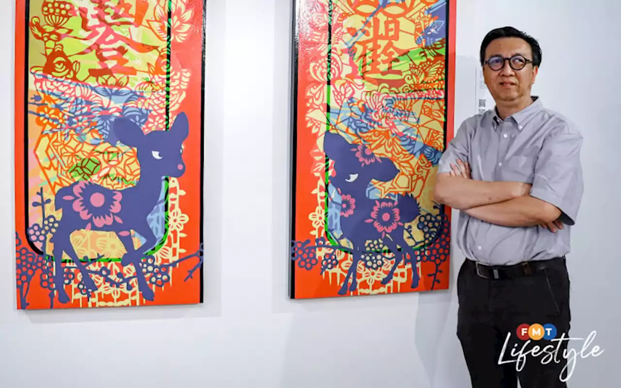 Vision-impaired artist shines with AR masterpieces