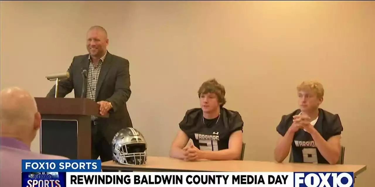 Rewinding Monday’s Baldwin County High School Football Media Day