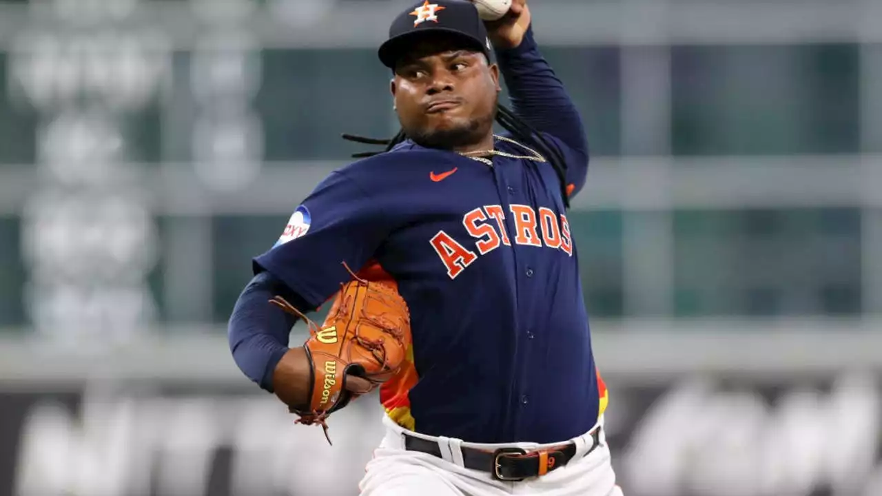 Framber Valdez throws 16th no-hitter in Astros history in 2-0 victory over Guardians