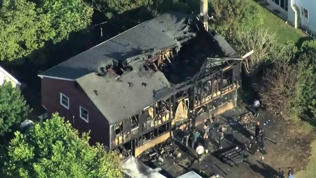 'Absolutely tragic': 1 rescued, 4 killed after fire tears through Ocean County home, officials say