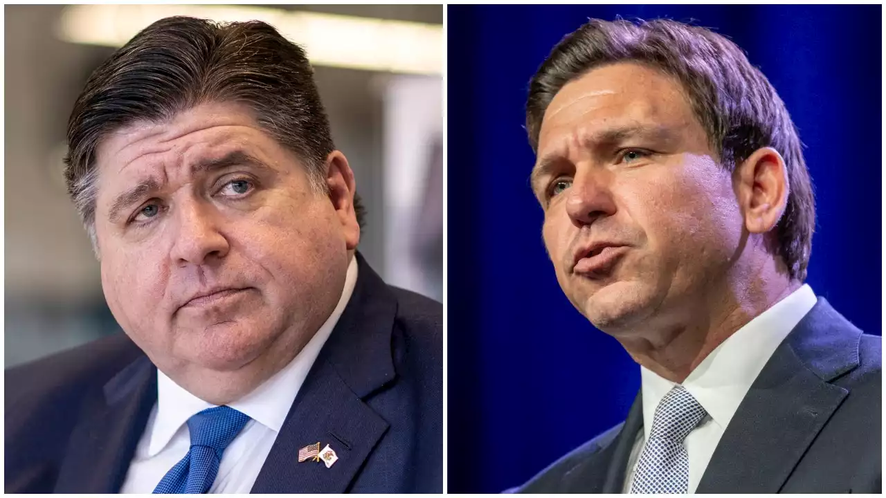 Gov. Pritzker says DeSantis 'isn’t smart enough to be president'