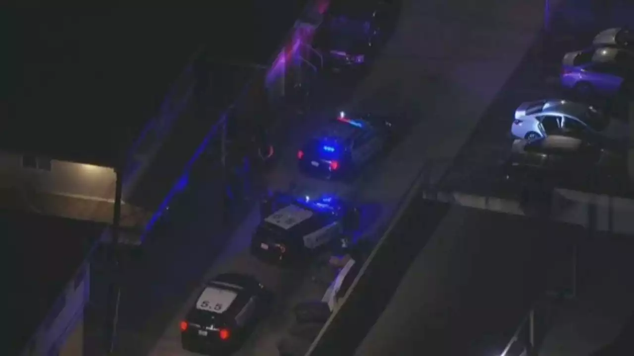 California police officer wounded in shooting while chasing murder suspect in Los Angeles suburb