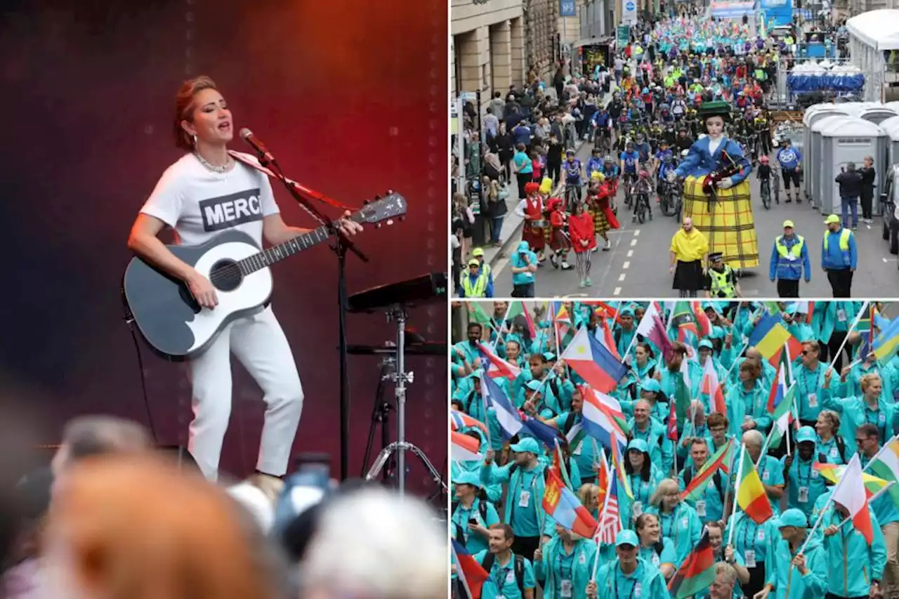 Hundreds gather in city centre for UCI Cycling World Championships opening ceremony