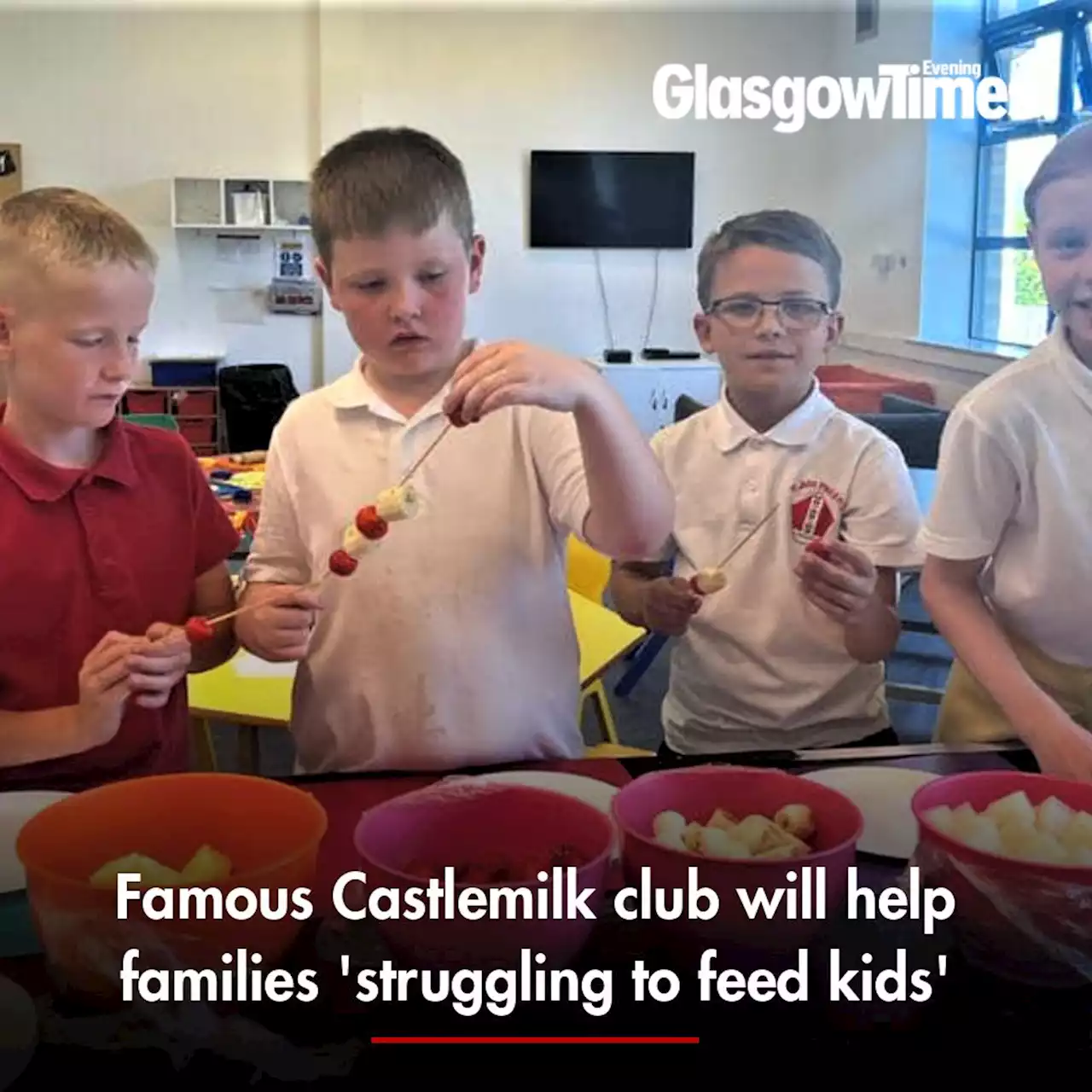 Famous Castlemilk club will help families 'struggling to feed kids'