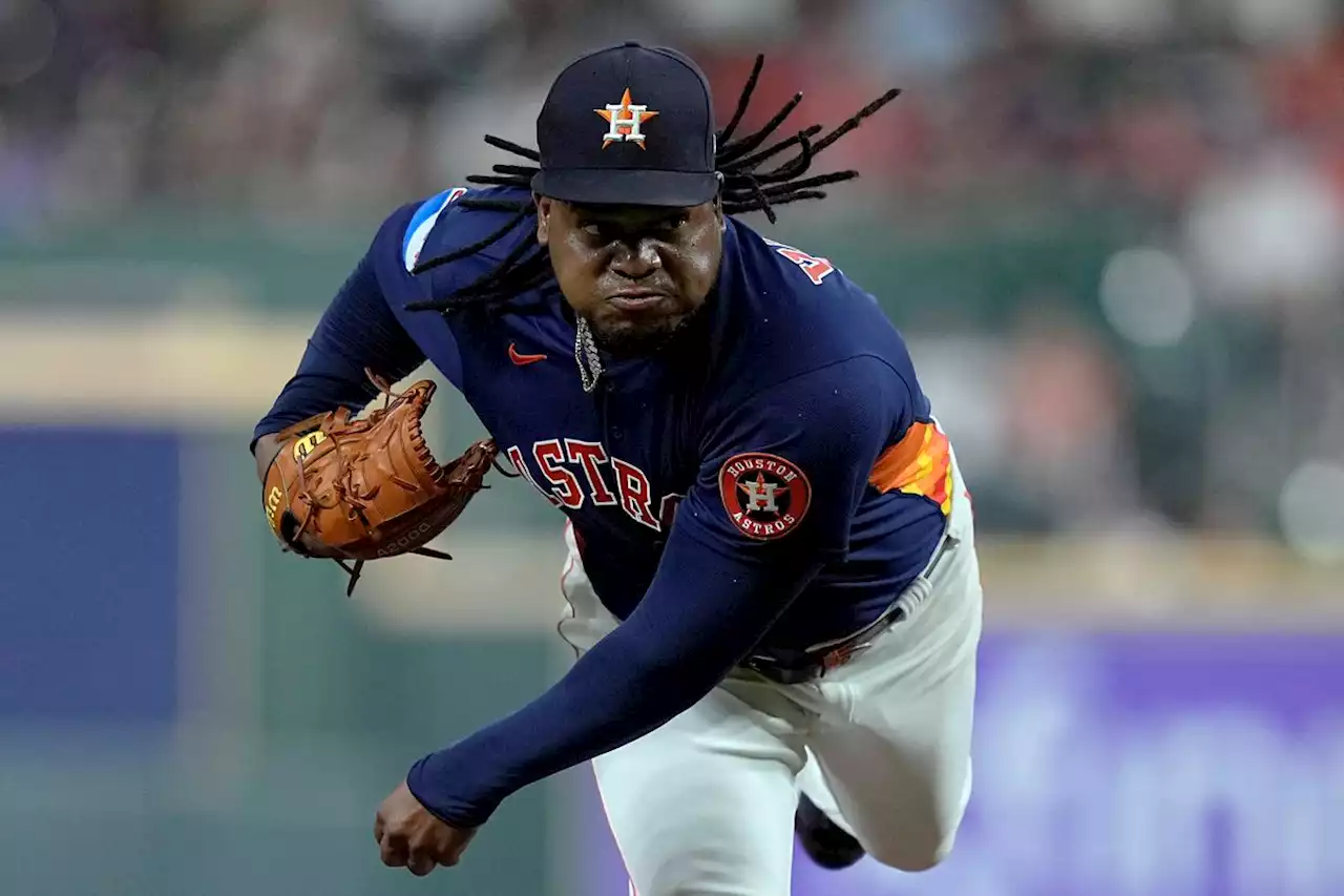 Framber Valdez throws a no-hitter in the Astros’ 2-0 victory over Guardians