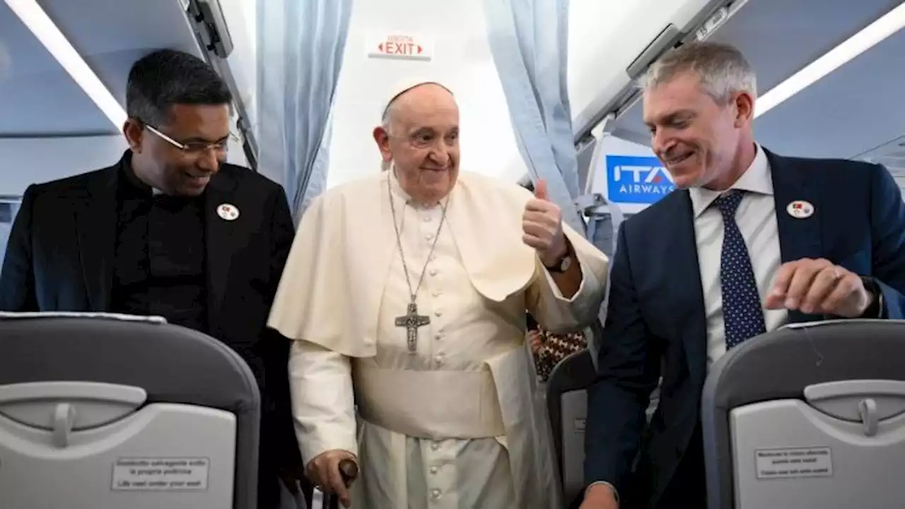 Pope Francis arrives in Portugal for World Youth Day