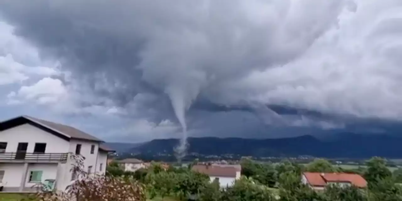 Tornado-Alarm an der Adria! Ort komplett verwüstet