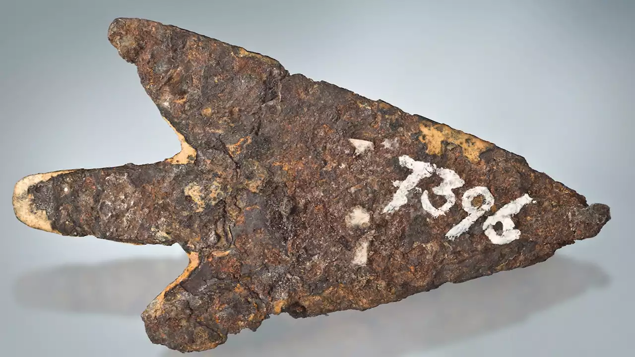 Bronze Age iron weapon made from a meteorite found in Switzerland