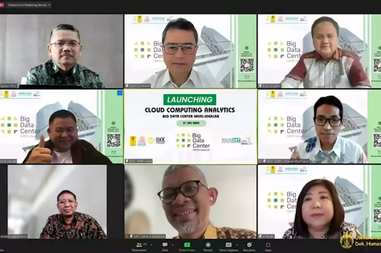 Cloud Computing Analytics IMERI-IdeaLab FKUI Bantu Peneliti Analisis Big Data Bidang Kesehatan - Jawa Pos