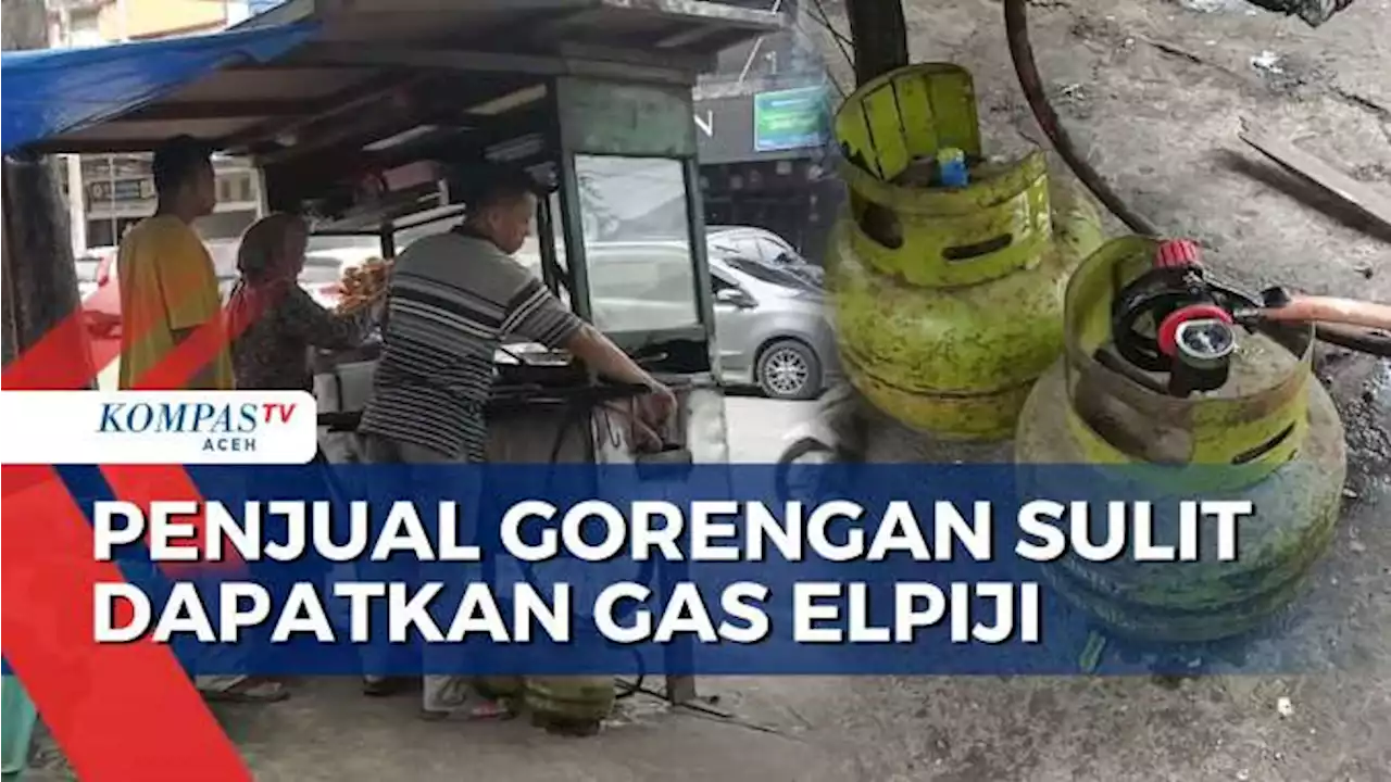 Penjual Gorengan Sulit Dapatkan Gas Elpiji