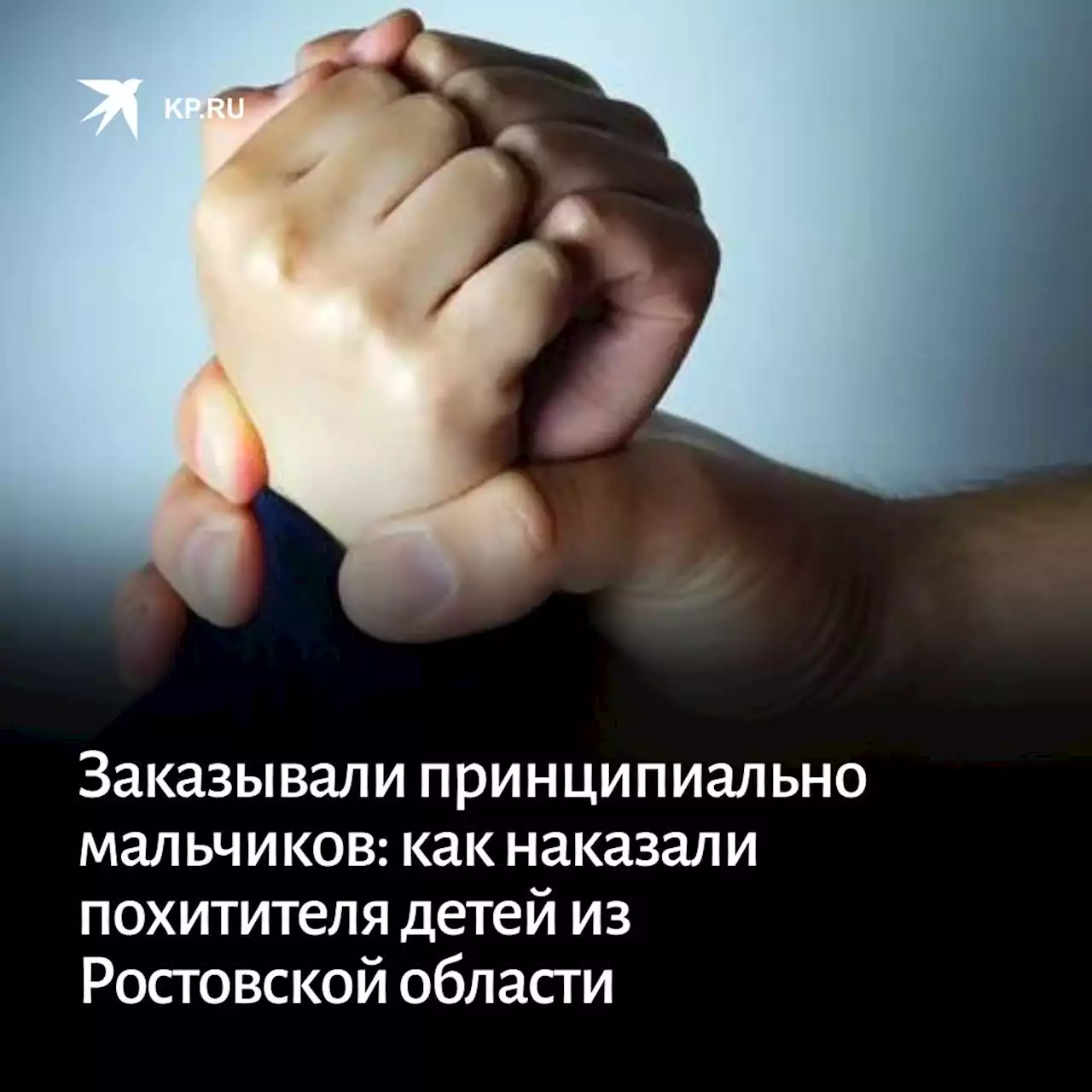 Заказывали принципиально мальчиков: похитителя детей из Ростовской области приговорили к шести годам заключения