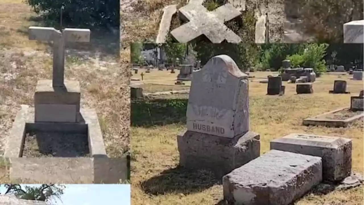 Countless headstones vandalized at East Side cemetery