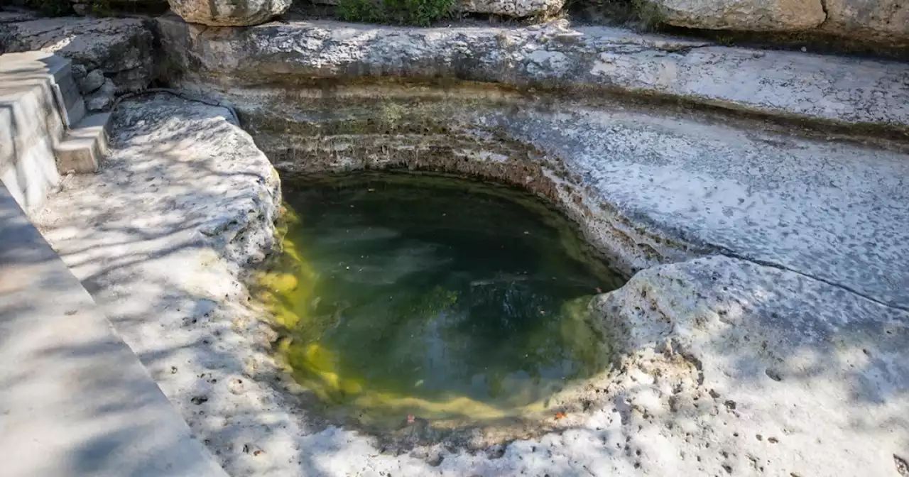 'It's heartbreaking': Jacob's Well stops flowing for sixth time in recorded history