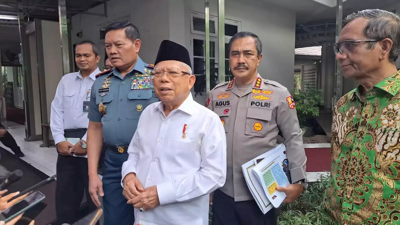 Ma’ruf Amin Nilai Penetapan Tersangka Panji Gumilang Jawab Keresahan Masyarakat