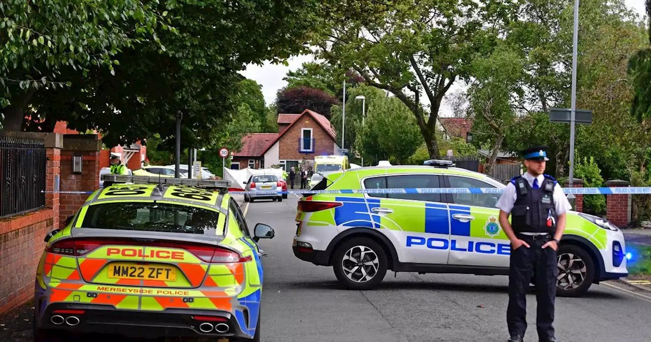 Pedestrian killed and woman rushed to hospital after horrific three-car crash