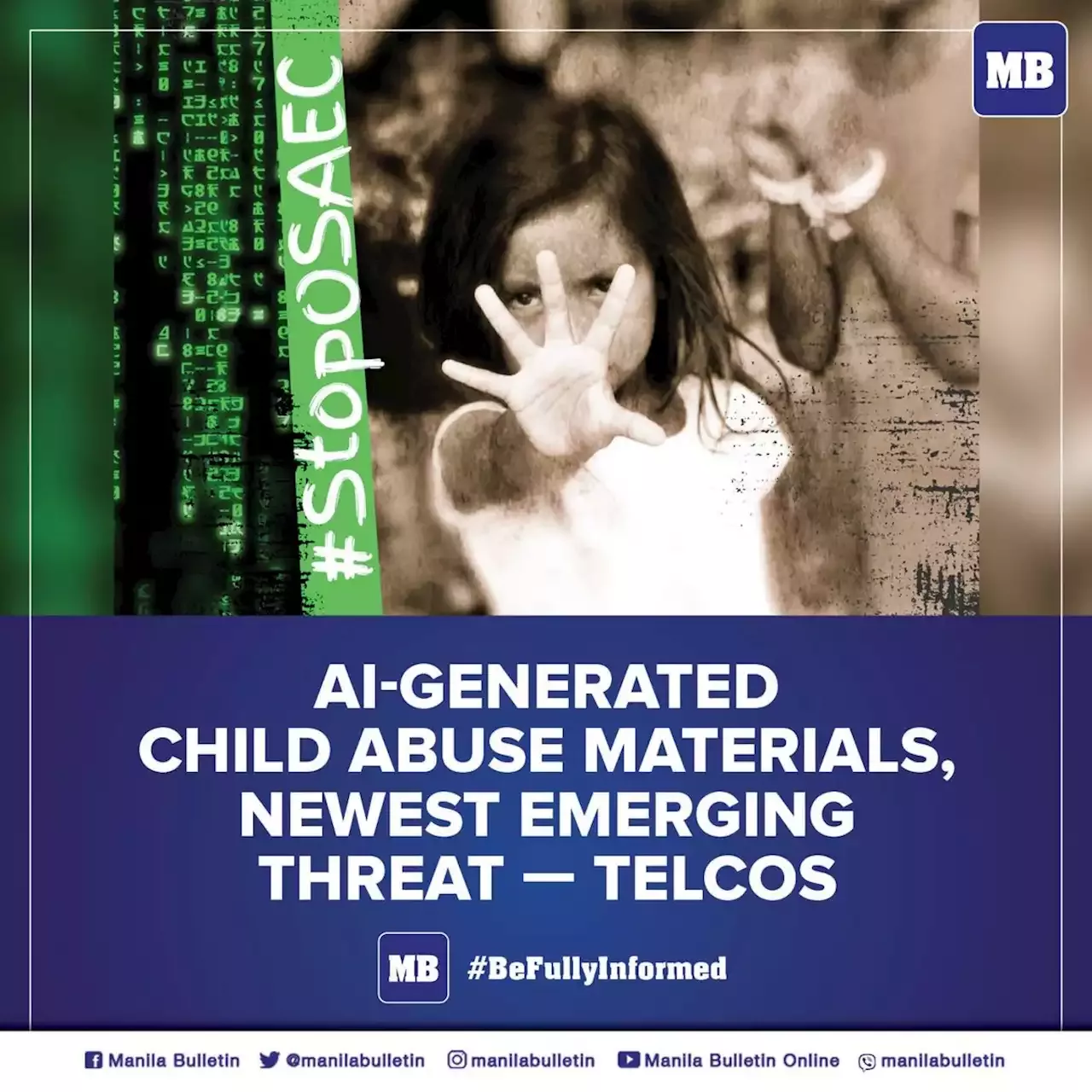 AI-generated Child Abuse Materials, Newest Emerging Threat -- Telcos