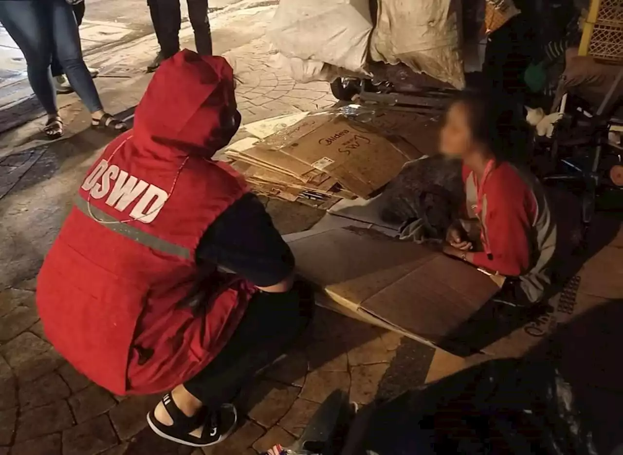 DSWD provides temporary shelter to over 200 street dwellers from 3 Metro Manila cities