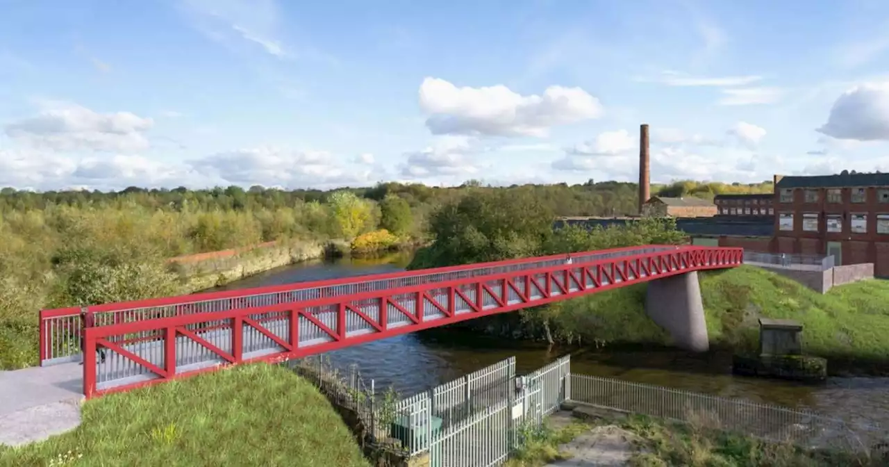 River Irwell footbridge destroyed by floods set to be replaced by £2.5m crossing