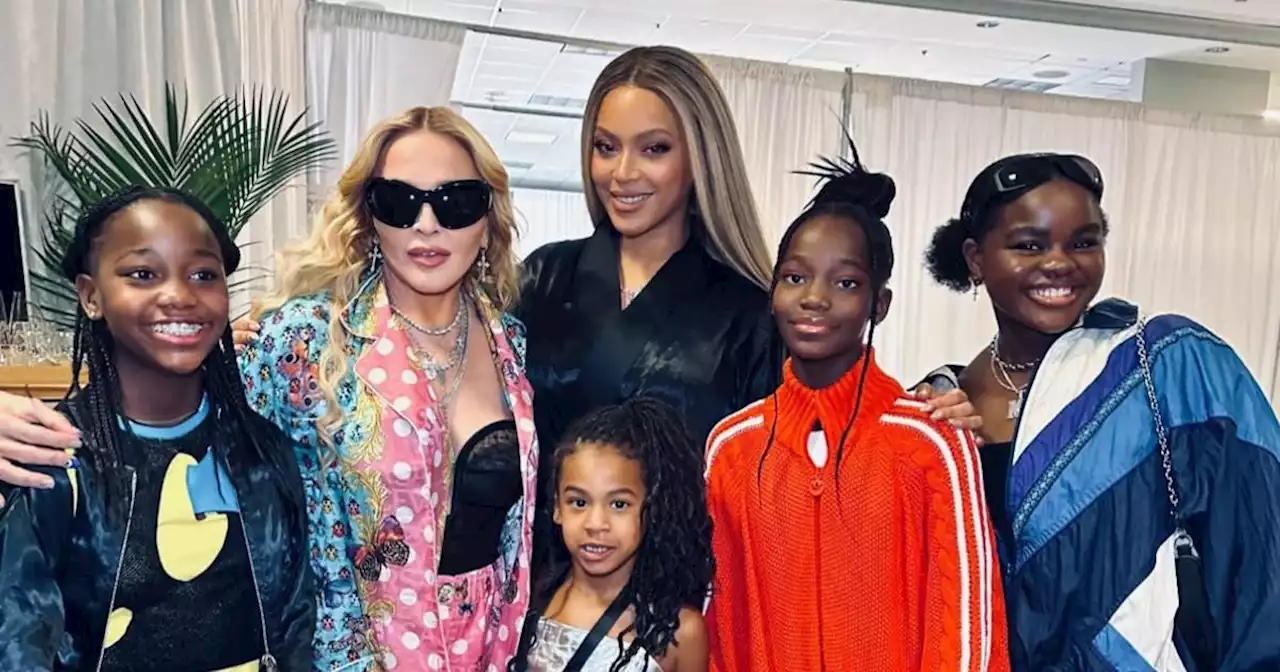 Beyonce and Madonna have royal catch up backstage after Renaissance tour love-in