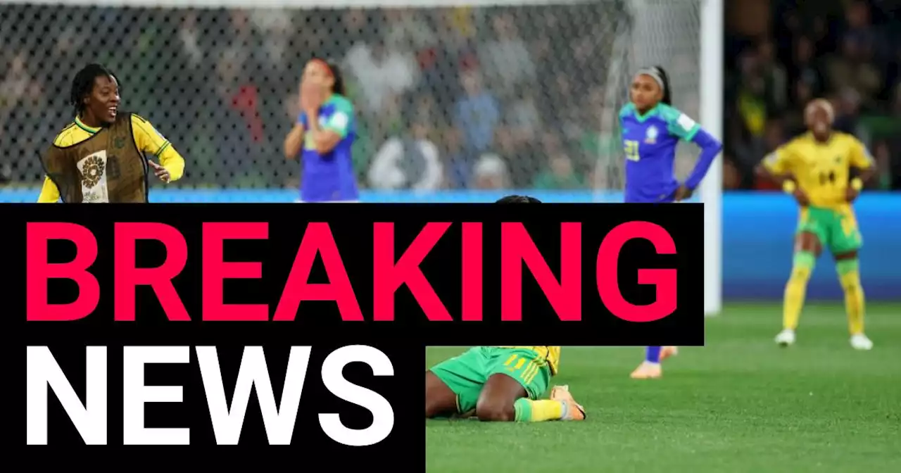 Brazil dumped out of Women's World Cup at group stage after draw with Jamaica