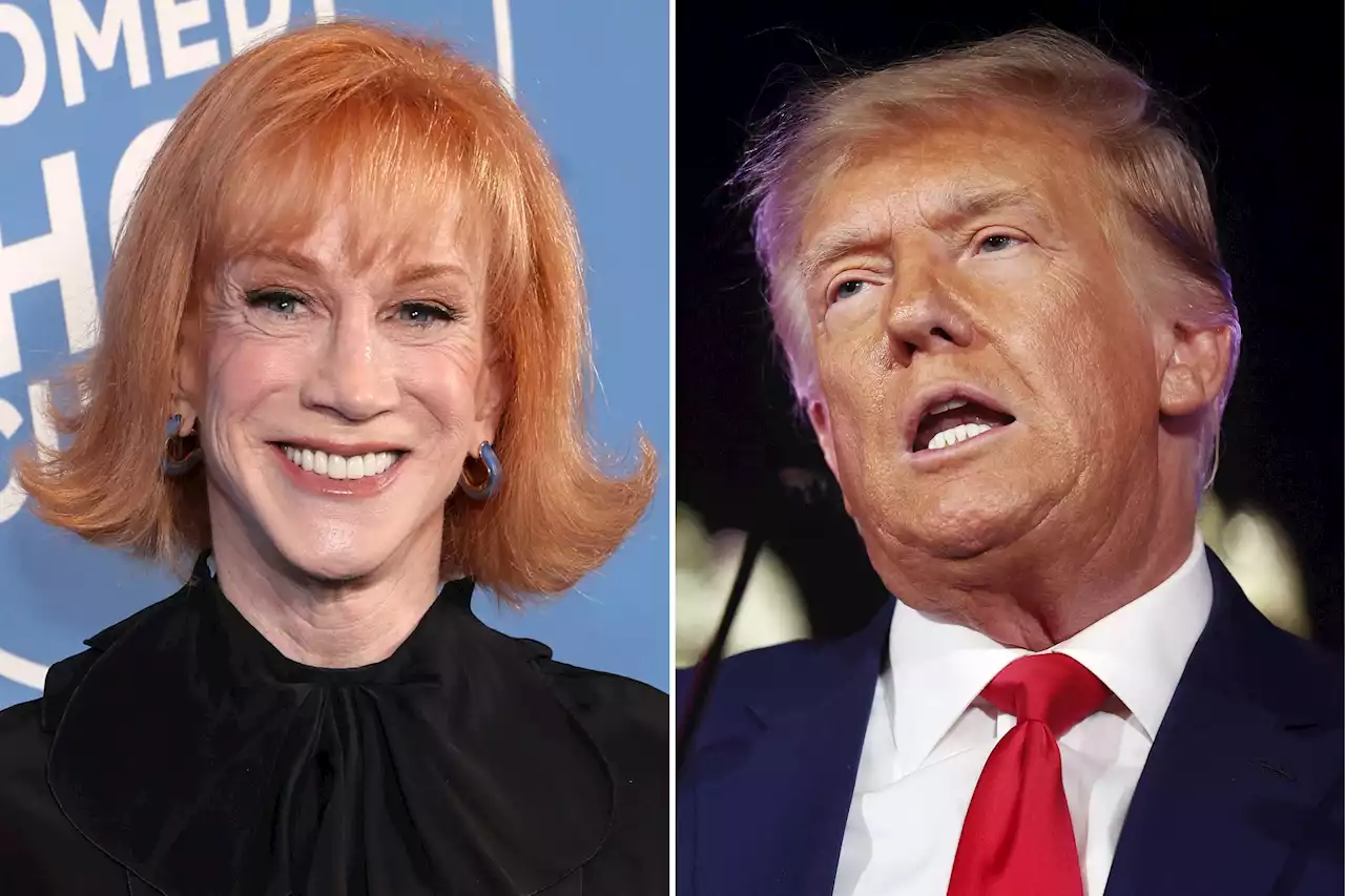 Kathy Griffin revives Donald Trump severed-head photo amid indictment