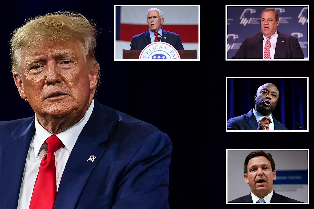 2024 Republican candidates take sides as Trump indicted over 2020 election interference