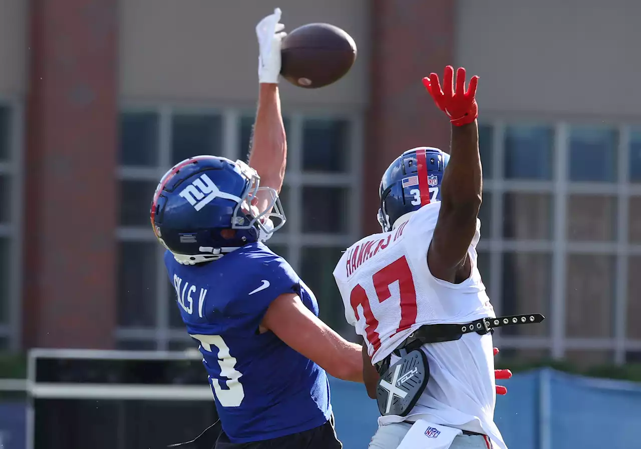 Rookie Tre Hawkins’ strong training camp continues for Giants