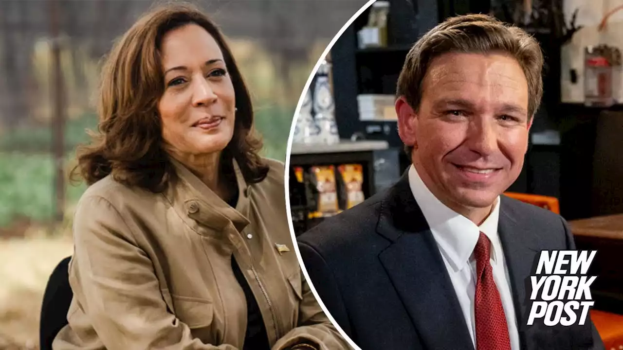 VP Kamala Harris slaps down Ron DeSantis’ invite to hash out Florida slavery curriculum dustup