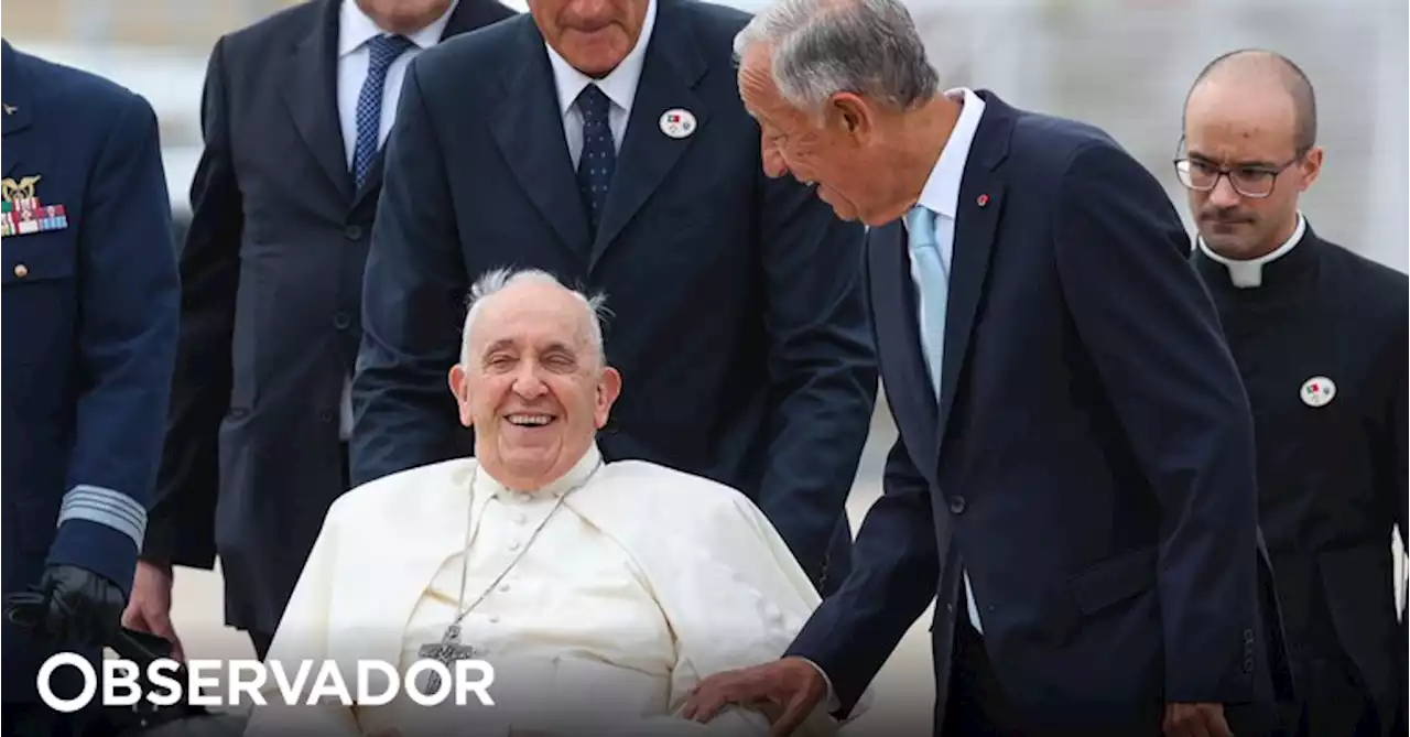 Papa Francisco j\u00e1 est\u00e1 a caminho de Bel\u00e9m