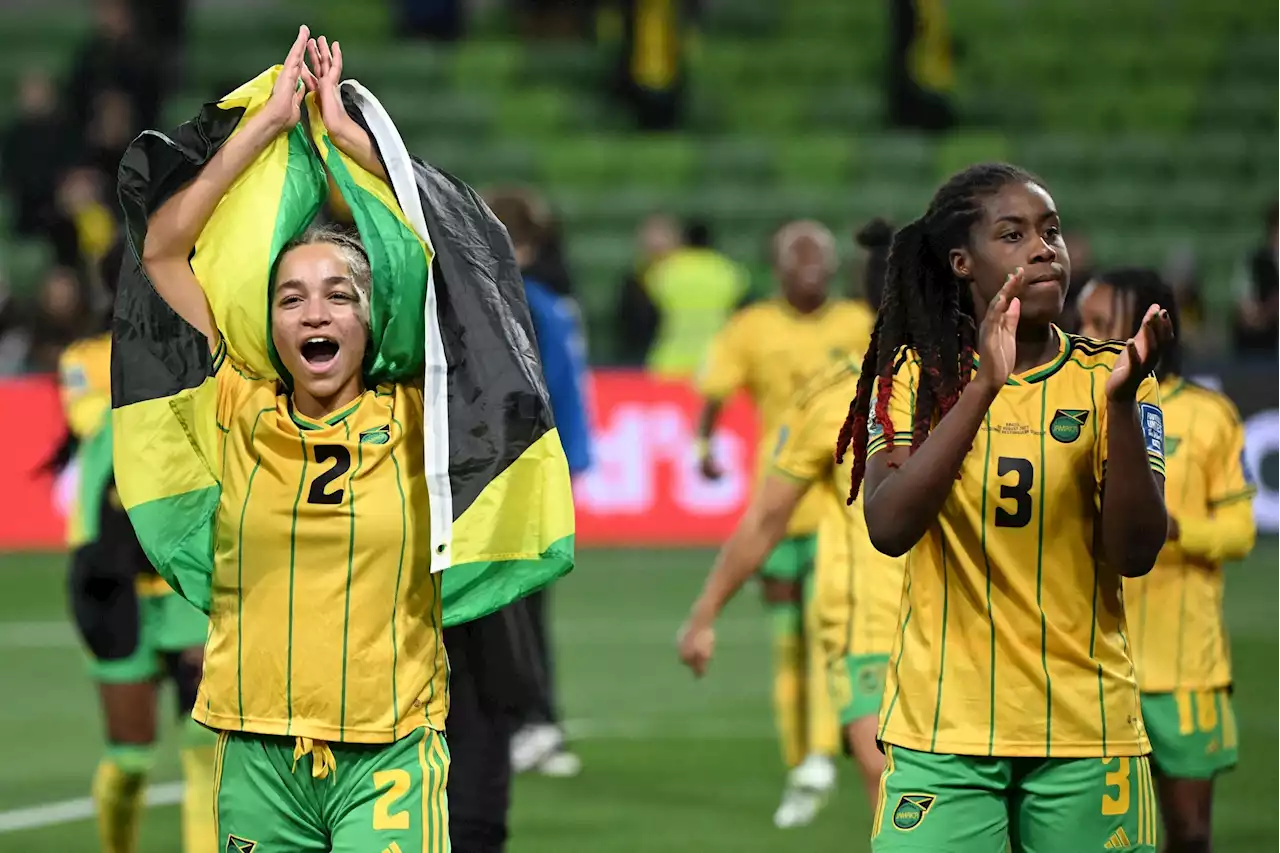 Jamaica reaches knockout round for first time, eliminating Brazil at Women’s World Cup