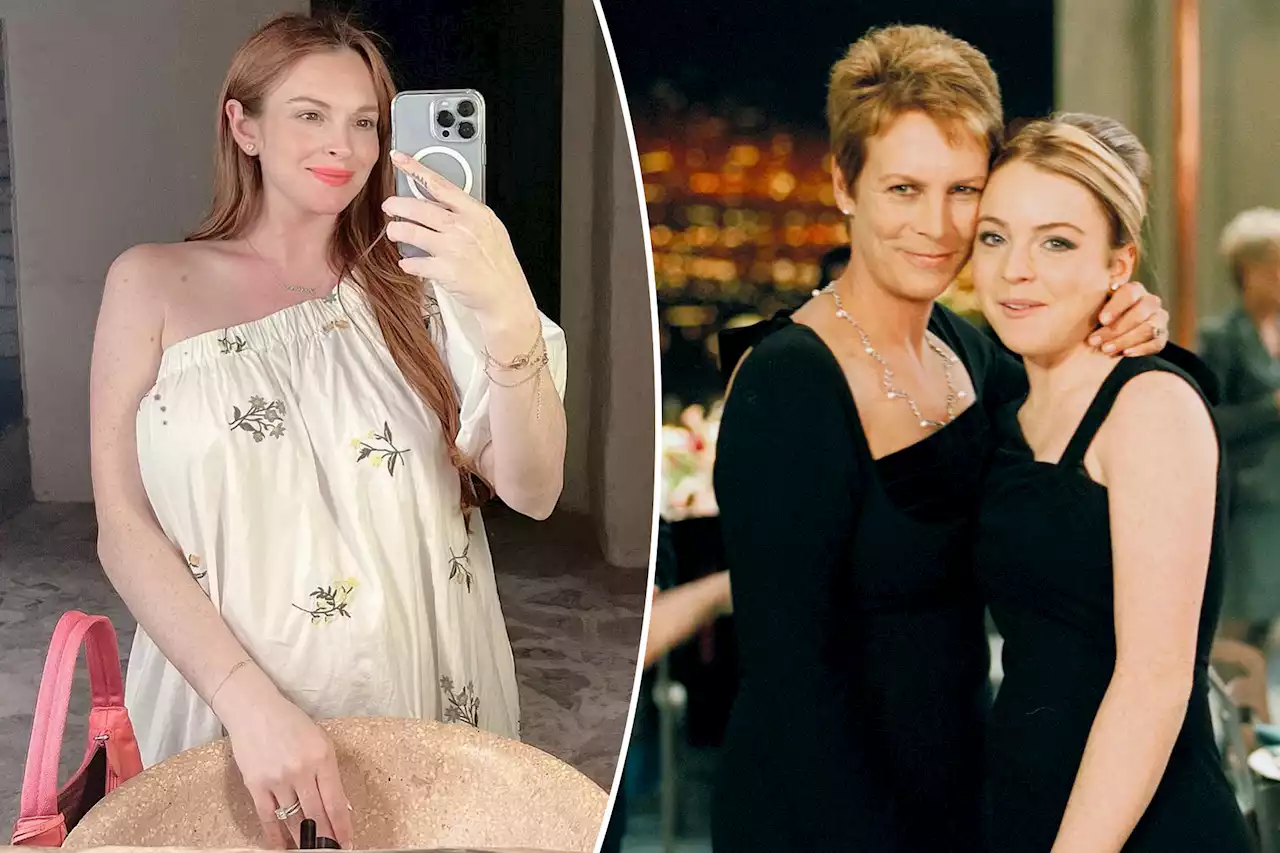 Lindsay Lohan reveals Jamie Lee Curtis’ gift for newborn baby boy Luai