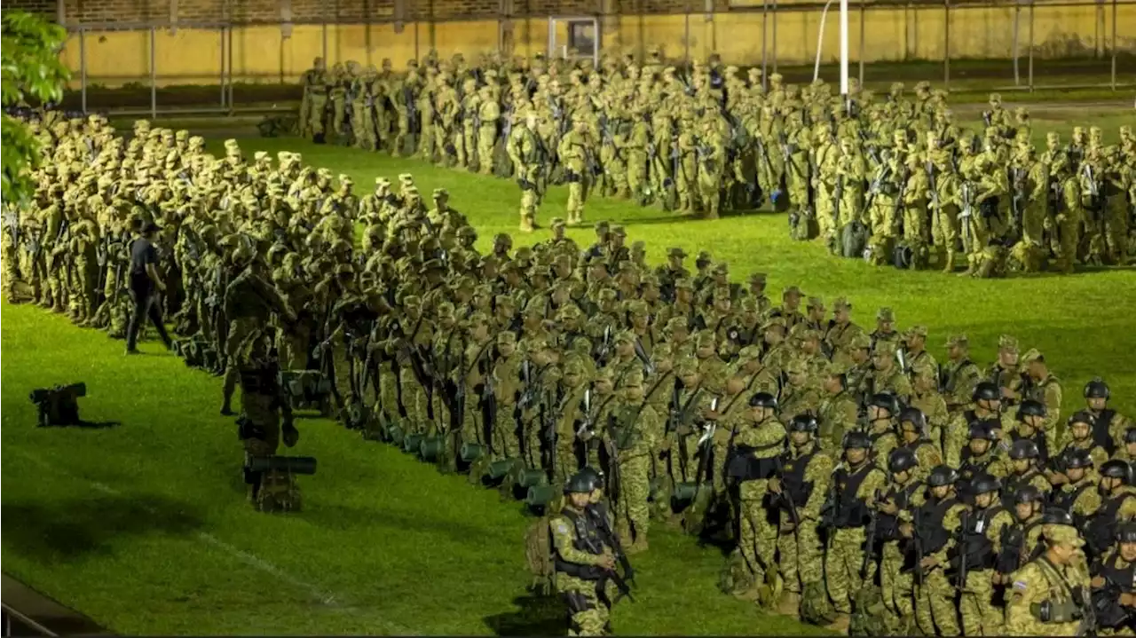 Bukele persigue a los pandilleros hasta el campo para detenerlos