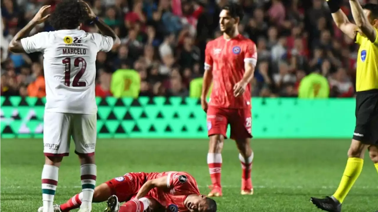 El desgarrador mensaje de Marcelo tras haber lesionado a Sánchez de Argentinos Juniors