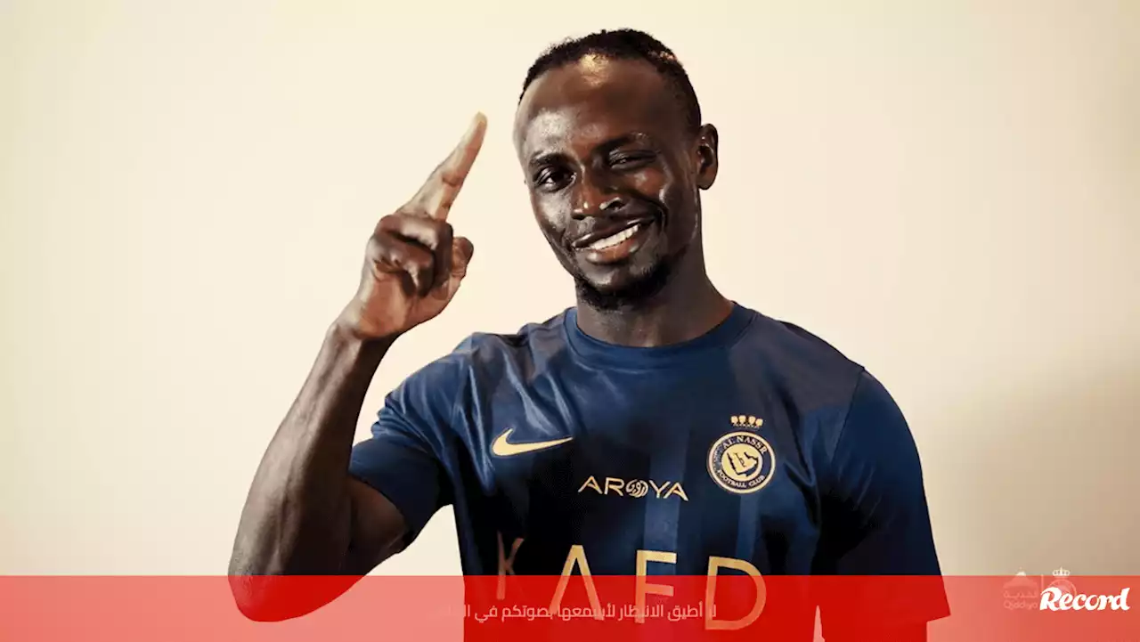 Sadio Mané oficializado no Al Nassr de Luís Castro