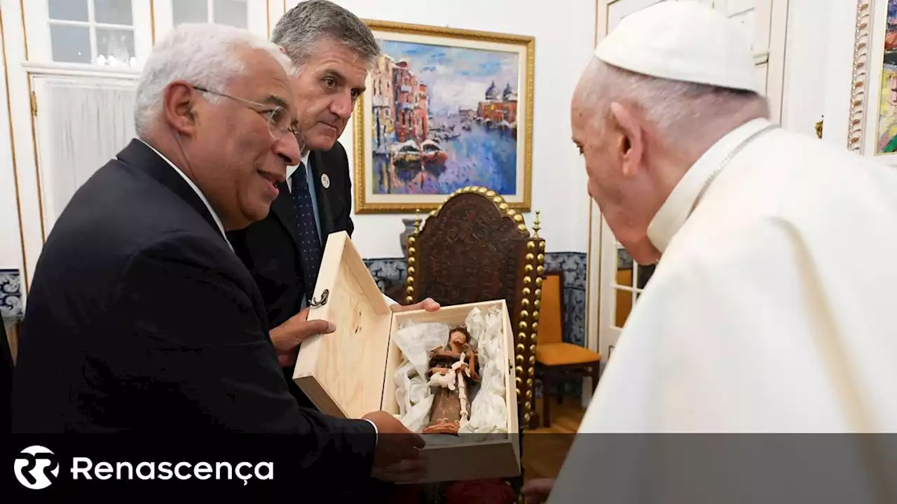 Os três presentes que Costa ofereceu ao Papa Francisco - Renascença