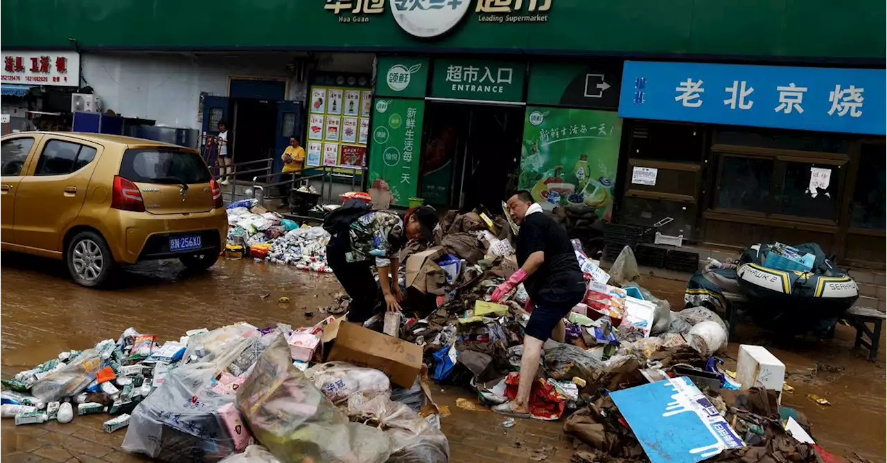 Rescuers focus on flooded city south of Beijing after historic rains in north China