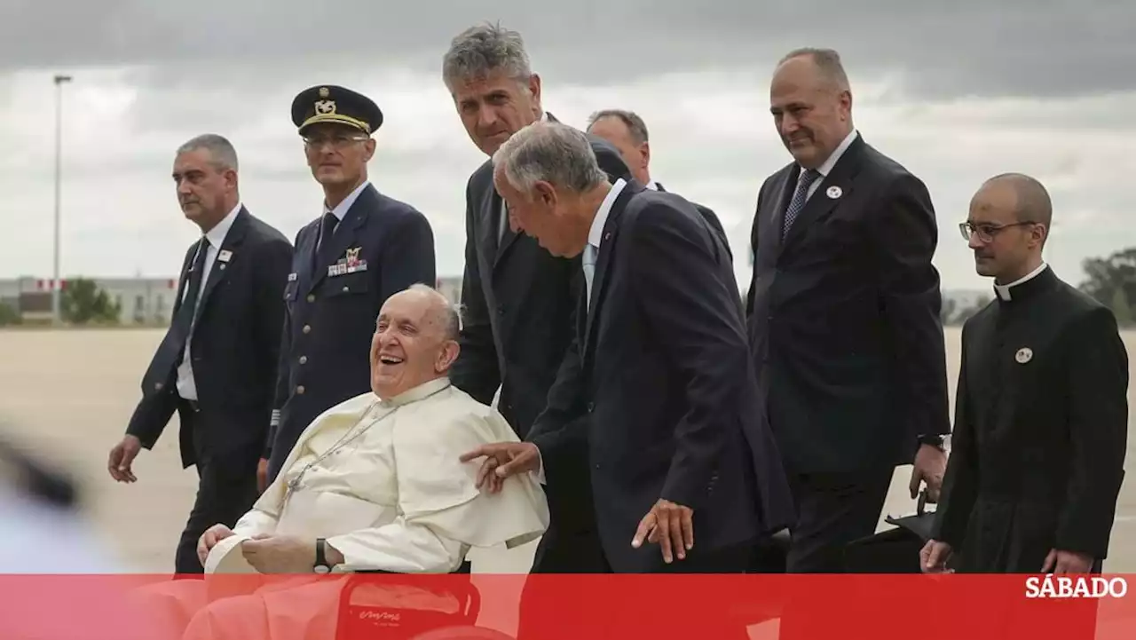 JMJ. Papa Francisco aterrou em Portugal