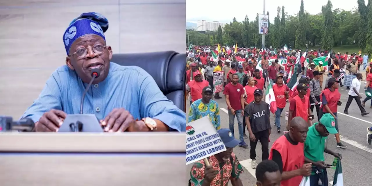 Nationwide Protests: President Tinubu Meets With NLC, TUC Leaders In Aso Rock | Sahara Reporters