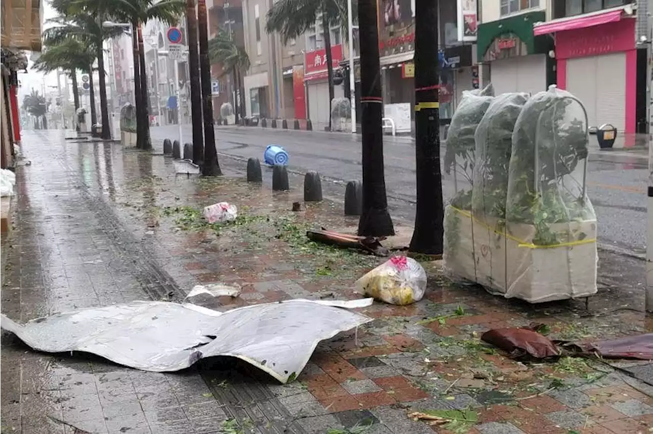 Typhoon Khanun knocks out power to one-third of Okinawa households