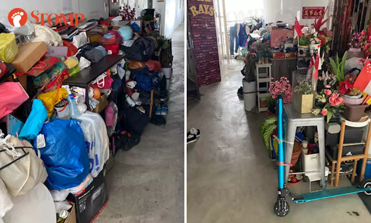 Sengkang resident asks for time to clear clutter -- but it's been almost a year on and off