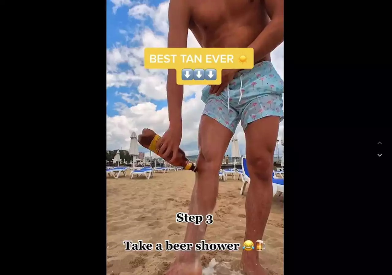 Beer tanning : quelle est cette dernière tendance dangereuse sur TikTok ?