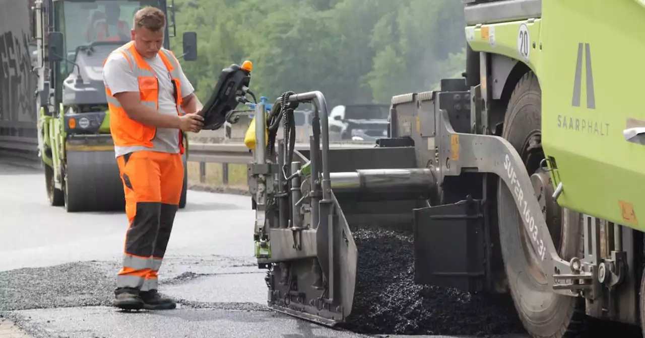 Bauarbeiten auf Autobahn: Total-Tankstelle auf A620 bei Saarlouis bleibt mehrere Tage dicht