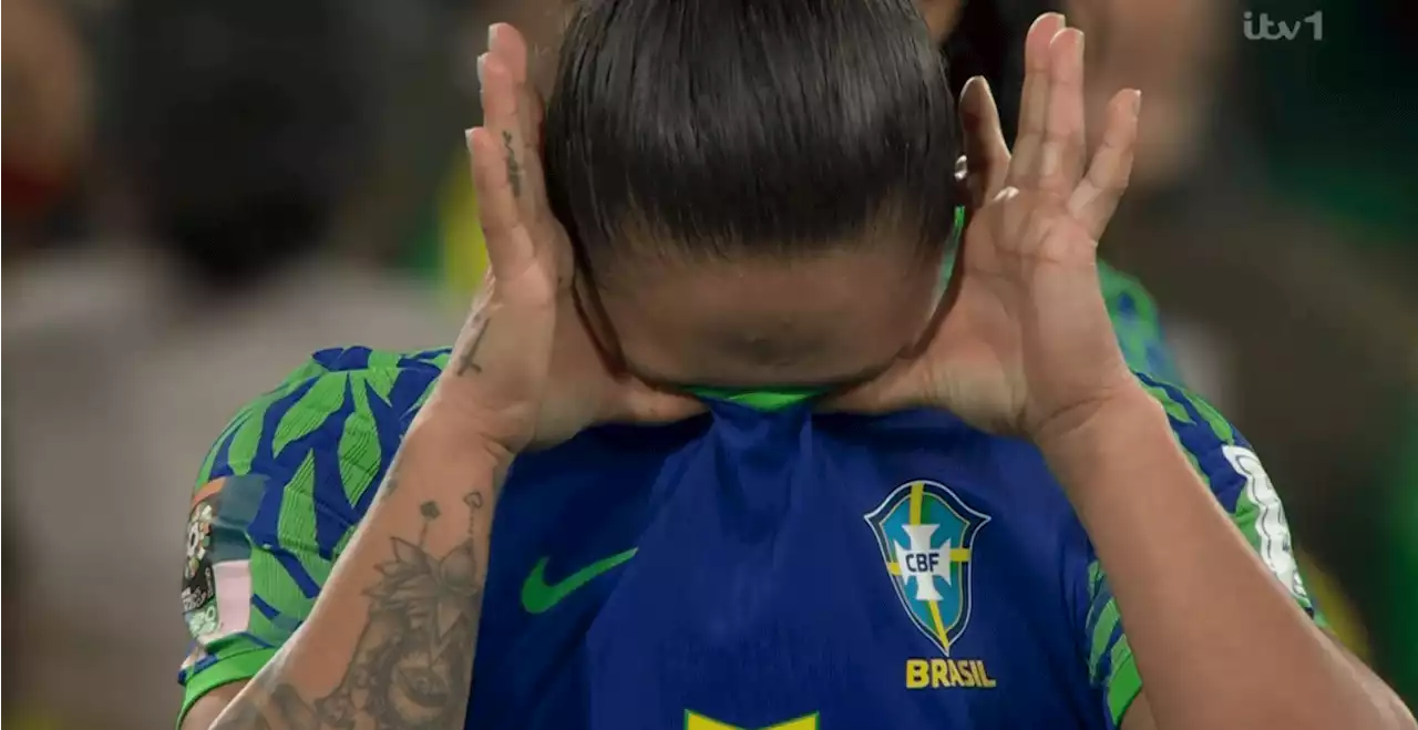 Brazil players in tears as crowdfunding Jamaica pull off Women's World Cup shock