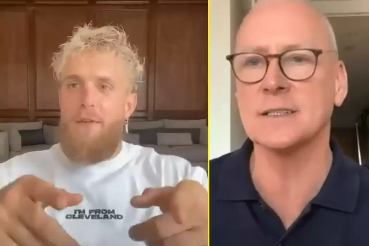 Jake Paul pulls Jim White up for 'boxer' comment that took him by surprise in interview