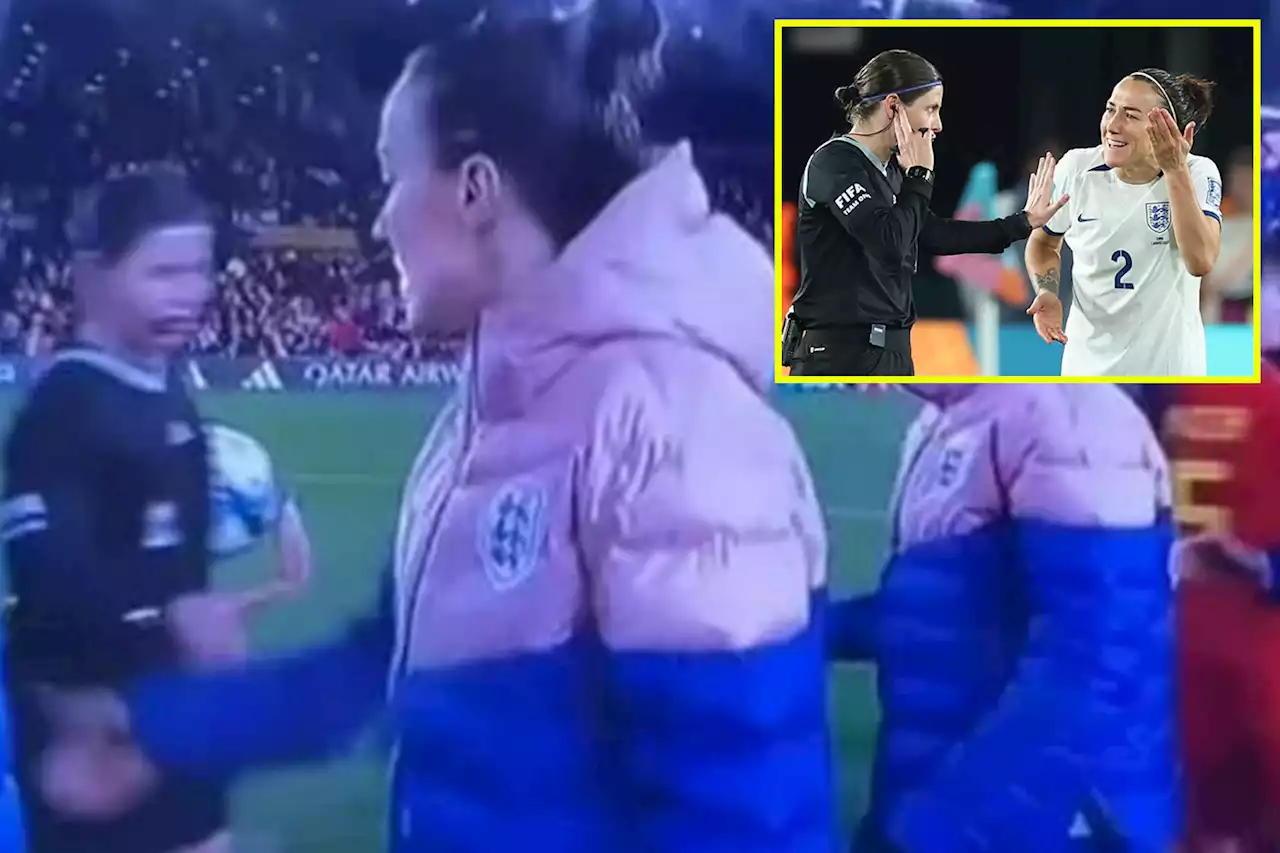 Livid Lucy Bronze snubs referee handshake after VAR controversy in World Cup showdown