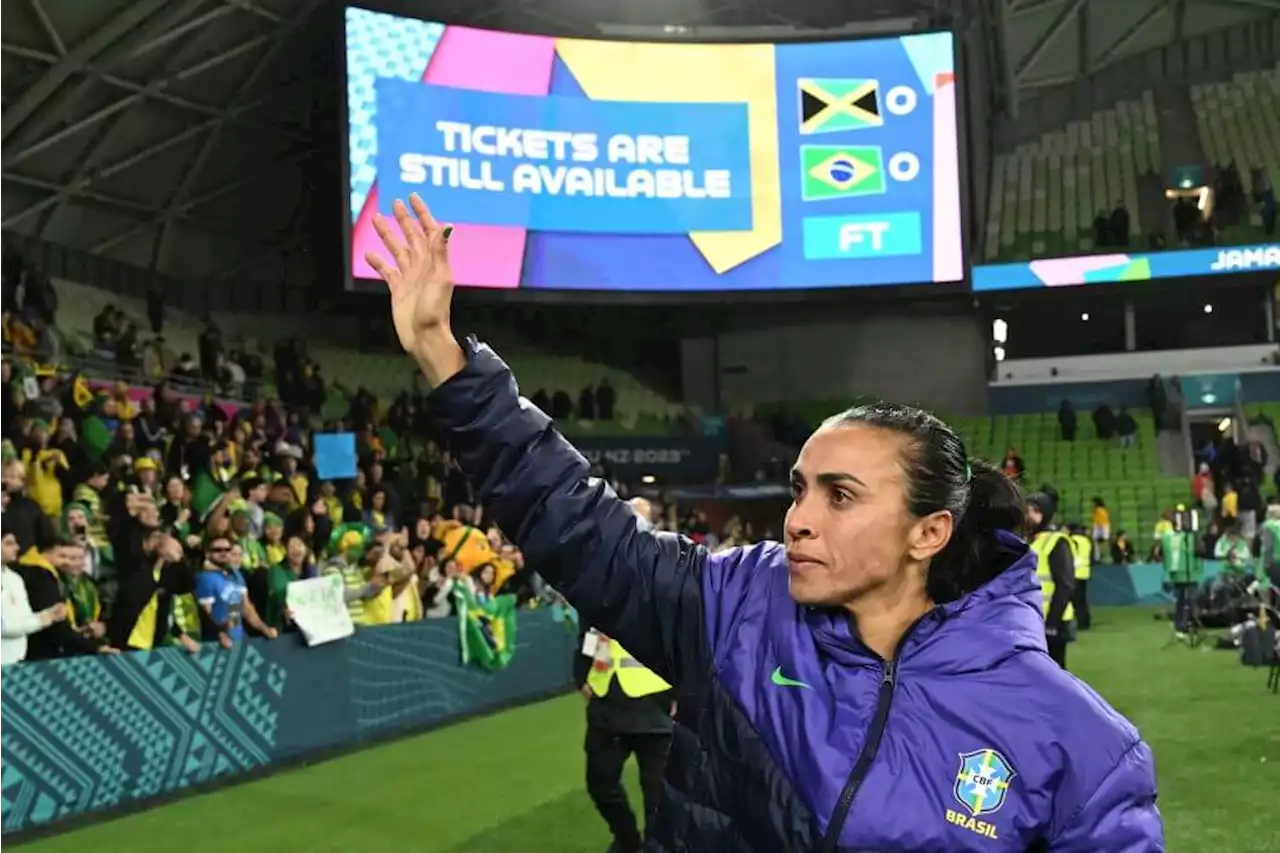 Marta urges support for women's football after final World Cup elimination