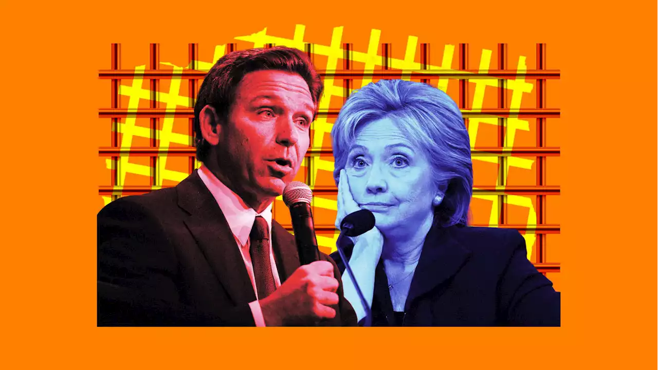 Ron DeSantis’ Bizarre Tribute to Hillary Clinton