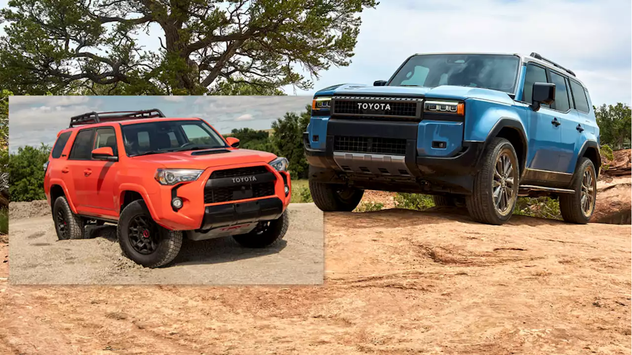 2024 Toyota Land Cruiser vs 2023 Toyota 4Runner Spec Comparison - Autoblog