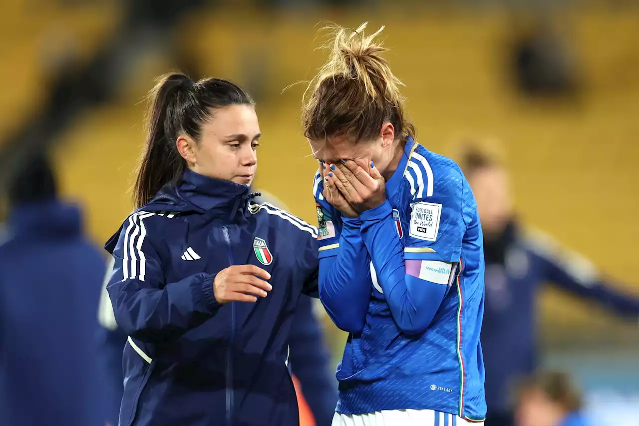 Italians in tears after shock loss knocks them out of Women’s World Cup